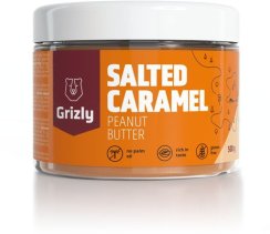GRIZLY Arašídový krém slaný karamel 500g