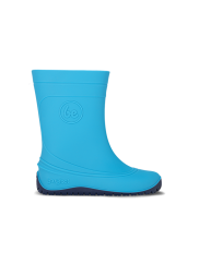 Dětské barefoot gumáky Be Lenka Pudds - Aqua Blue
