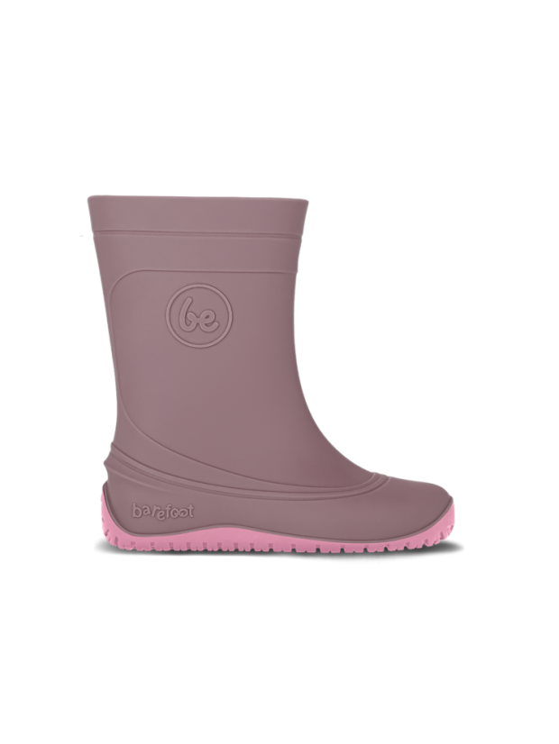 Dětské barefoot gumáky Be Lenka Pudds - Misty Pink - Barva: Misty Pink, Velikost: 25