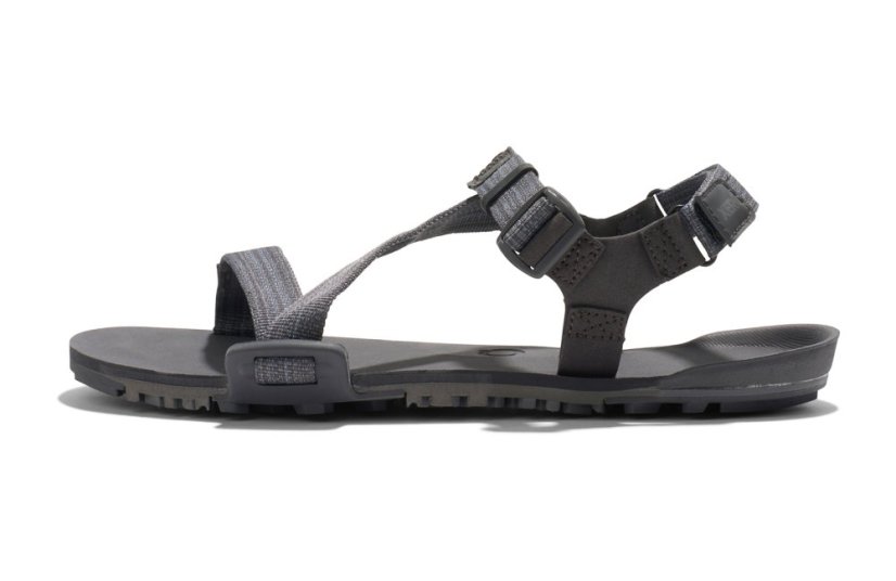 Pánské turistické barefoot sandály Xero Shoes Z-Trail EV - Steel Gray Asphalt - Barva: Steel Gray Asphalt Z-Trail Men, Velikost: 45