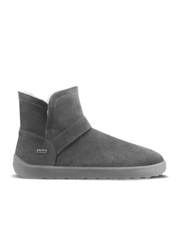 DOPRODEJ Dámské zimní barefoot boty Be Lenka Polaris - All Grey - Barva: All Grey Polaris, Velikost: 38