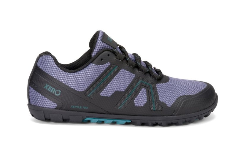 VÝPRODEJ Dámské voděodolné trailové barefoot boty Xero Shoes Mesa Trail WP - Barva: Grisaille Black, Velikost: 42