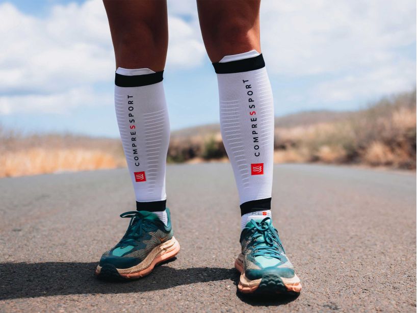 COMPRESSPORT kompresní návleky R2 3.0 - Barva: Černá, Velikost: T3