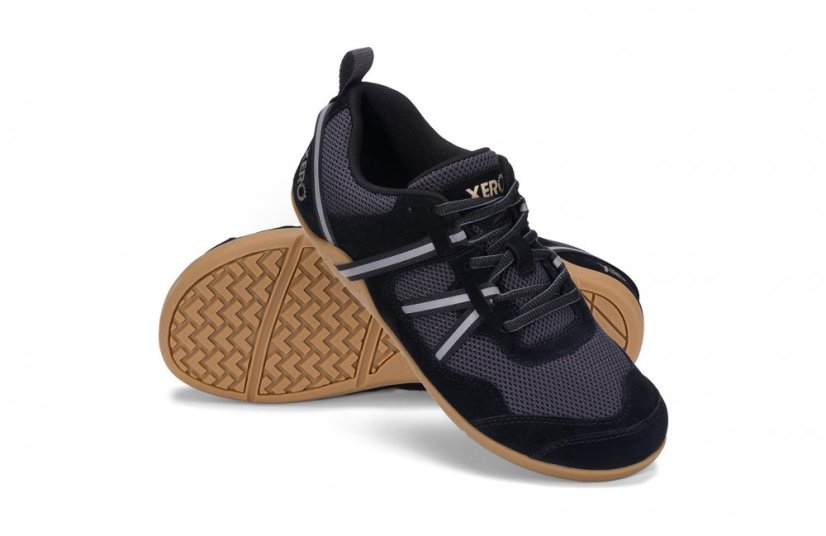 XERO Prio Suede dámské barefoot - Barva: Asphalt Black, Velikost: 37,5
