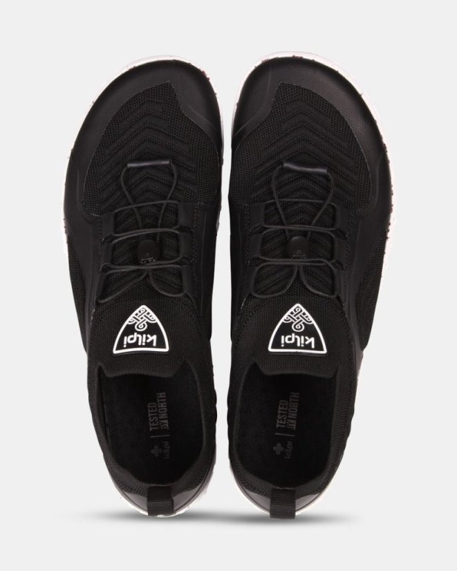 Unisex barefoot tenisky Kilpi Step Low-U - Black - Barva: Černá Step Low-U, Velikost: 46