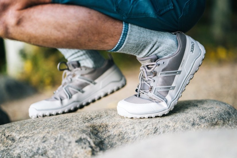 XERO Scrambler Trail Low WP Men - pánská trailová voděodolná turistická barefoot obuv