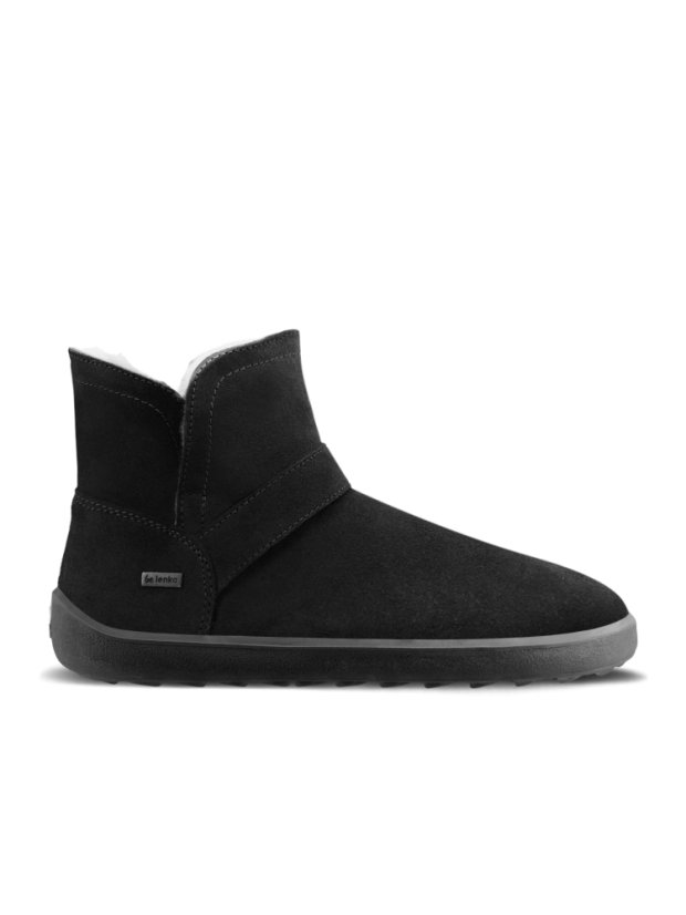 DOPRODEJ Dámské zimní barefoot boty Be Lenka Polaris - All Black