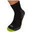 Sportovní ponožky KS QGO - běh, chůze, cyklistika - Barva: Limetková, Velikost: 42-44