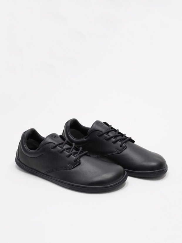 Unisex kožené barefoot tenisky Be Lenka Cityscape - All Black - Barva: All Black Cityscape, Velikost: 40