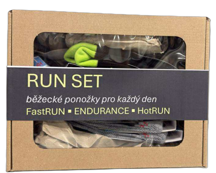 RUN SET - balíček běžeckých ponožek