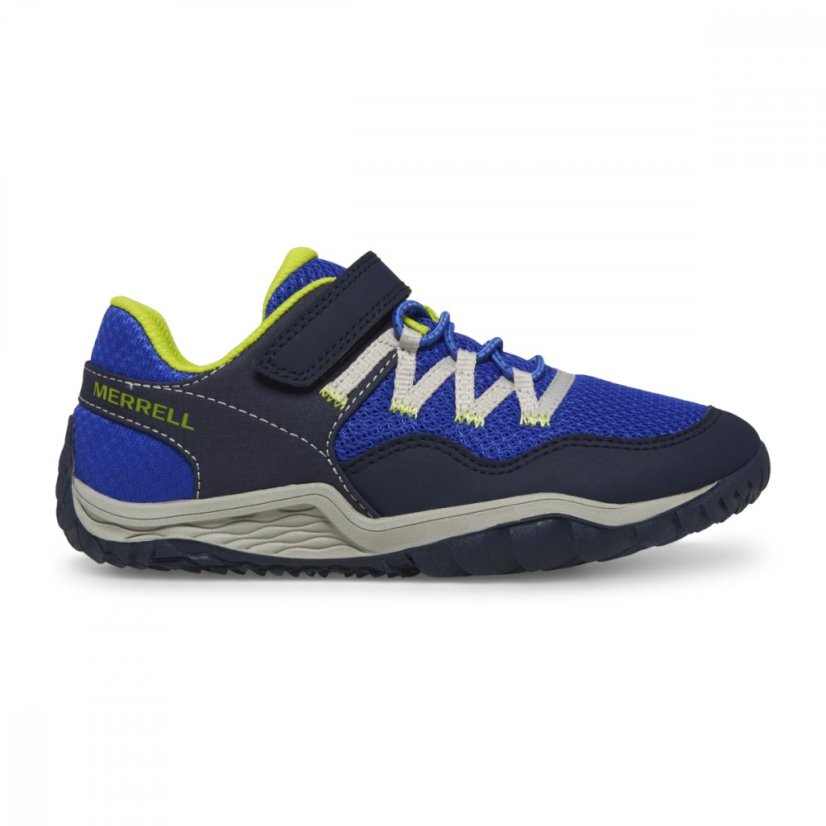 Merrell Trail Glove 7 dětské - Barva: Blue/Lime, Velikost: 30