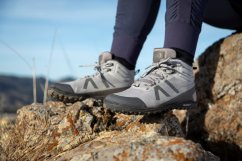 XERO Scrambler Mid II WOMEN - dámská turistická barefoot obuv s podrážkou Michelin Fiberlite