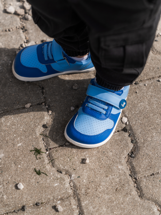 Dětské barefoot tenisky Be Lenka Scoot - Light Royale Blue - Barva: Light Royale Blue Scoot, Velikost: 31