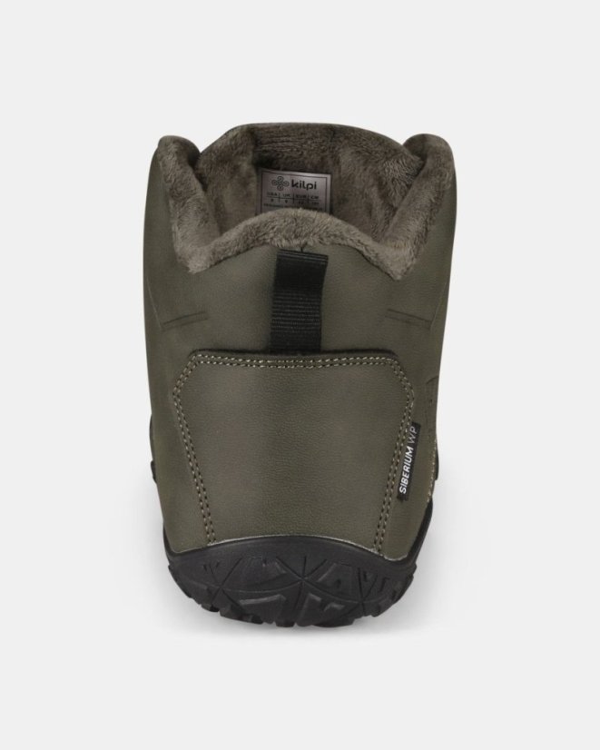 Unisex voděodolné barefoot boty Kilpi Bare High WP-U - Tmavě Zelená - Barva: BARE HIGH WP-U, Tmavě zelená, Velikost: 46
