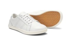 Dámské kožené barefoot tenisky Xero Shoes Dillon Leather - White