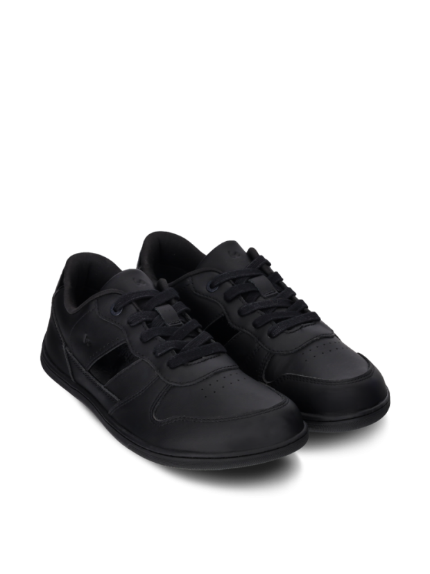 Unisex kožené barefoot tenisky Be Lenka Cellestia - Black Shinny Black - Barva: Black Shinny Black Cellestia, Velikost: 41