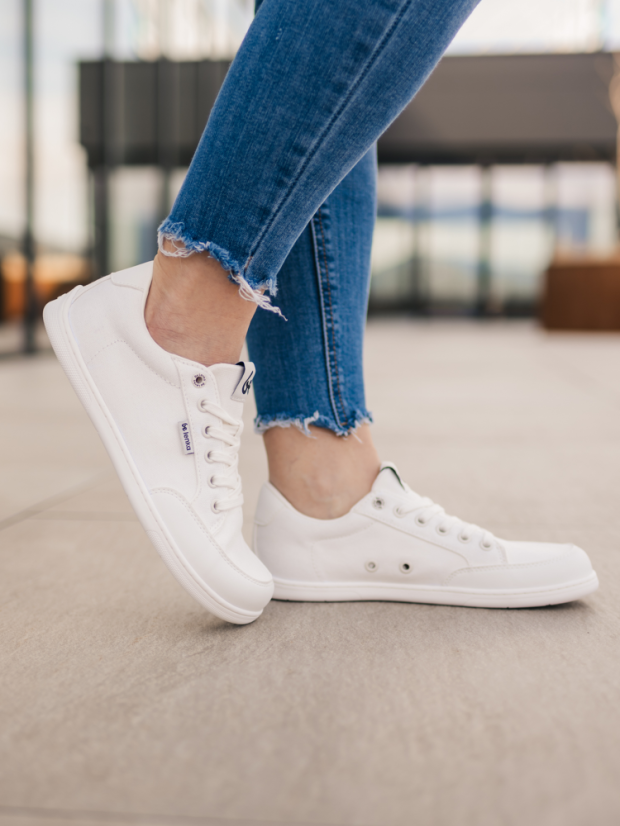 Unisex barefoot tenisky Be Lenka Rebound - All White - Barva: All White Rebound, Velikost: 40