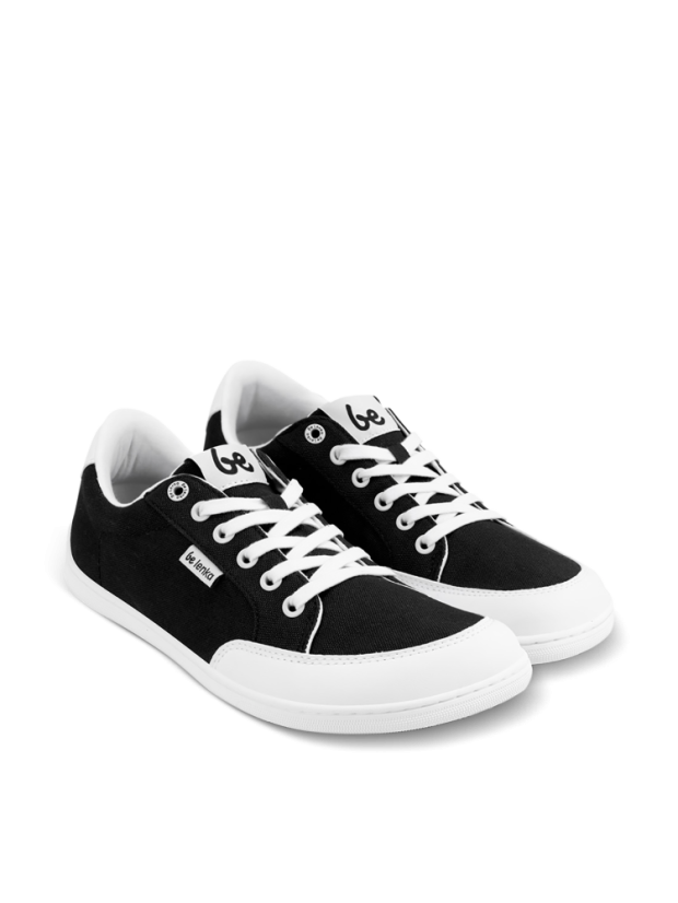 Unisex barefoot tenisky Be Lenka Rebound - Black White - Barva: Black White Rebound, Velikost: 38