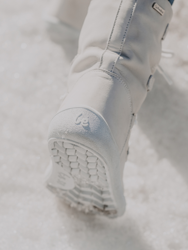 DOPRODEJ Dámské zimní barefoot boty Be Lenka SnowFox - Pearl White - Barva: Pearl White, Velikost: 37