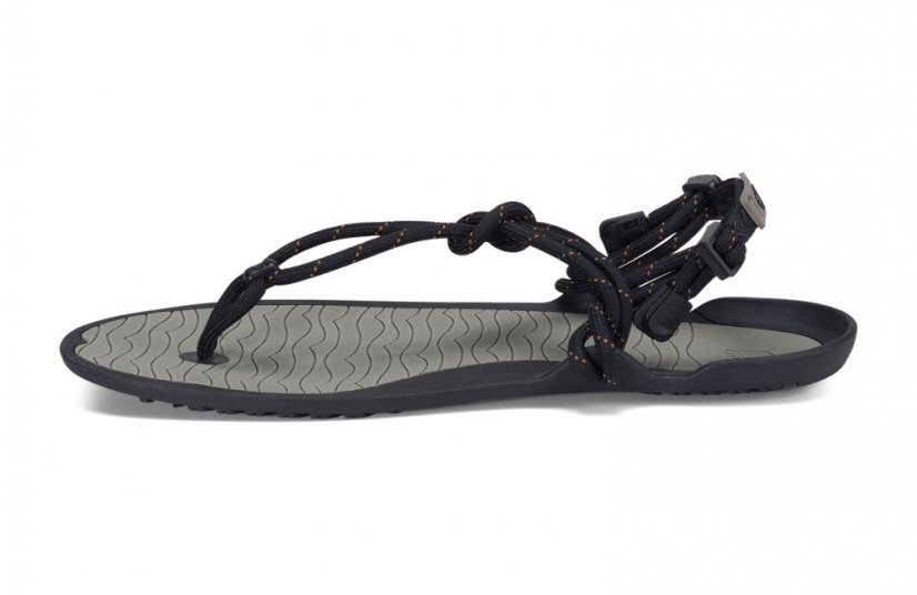Xero Aqua Cloud - pánské barefoot sandály do vody i na souš - Barva: Černá, Velikost: 46
