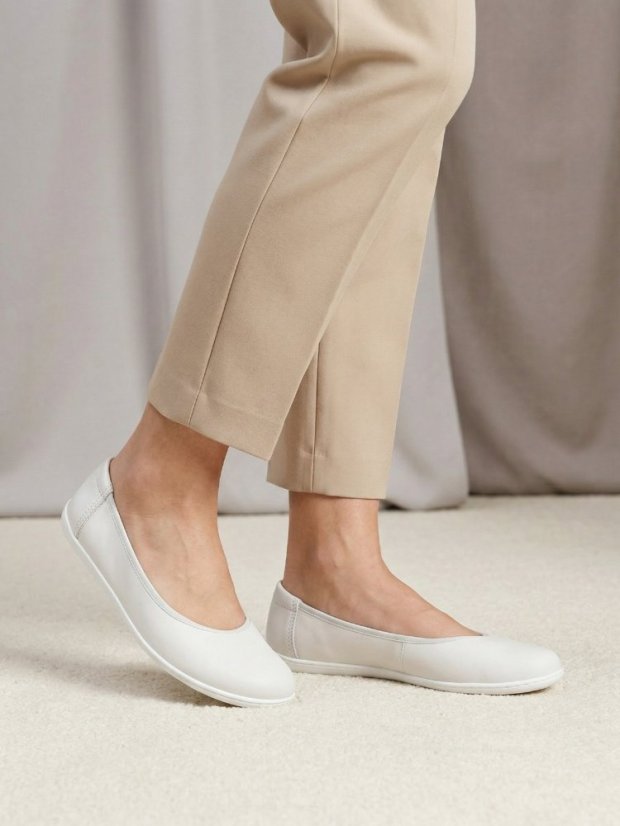 Dámské barefoot baleríny Be Lenka Sophie - Chalk White - Barva: Chalk White Sophie, Velikost: 41