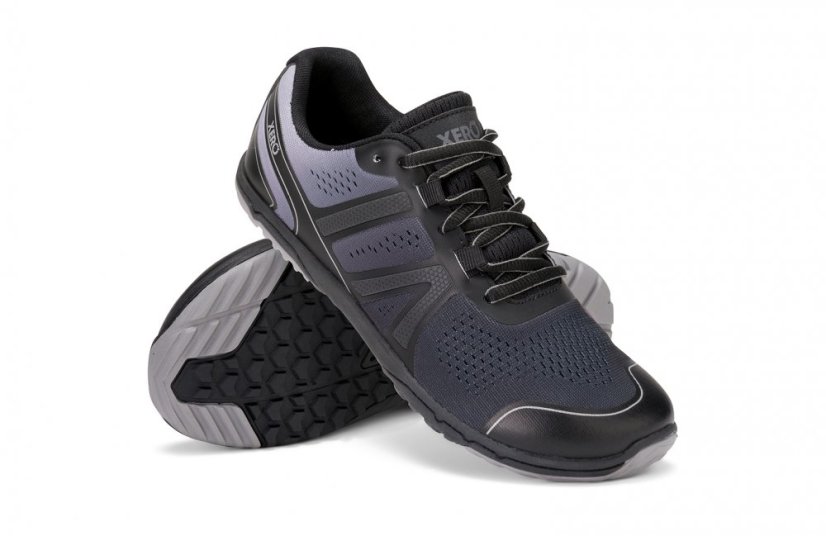 VÝPRODEJ Dámské běžecké barefoot boty Xero Shoes HFS II - Black/Frost