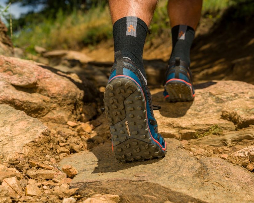 XERO Scrambler Low MAN - pánské trailové a trekové barefoot boty - Barva: Černá, Velikost: 44