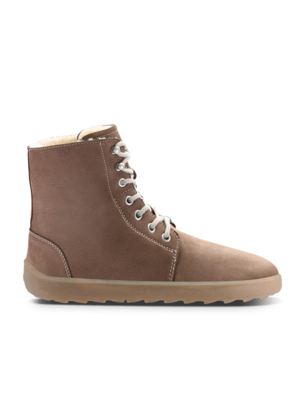 DOPRODEJ Unisex zimní barefoot boty Be Lenka Winter 3.0 - Walnut Brown - Barva: Walnut Brown, Velikost: 42