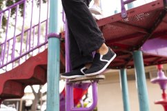 VÝPRODEJ Dětské barefoot slip-on tenisky Xero Shoes Dillon Slip-On Kids - Black