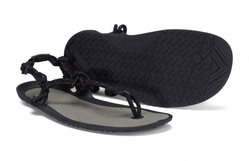 Xero Aqua Cloud - pánské barefoot sandály do vody i na souš - Barva: Černá, Velikost: 46