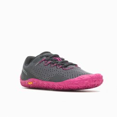 DOPRODEJ Dámské sportovní barefoot boty Merrell Vapor Glove 6 - Granite/Fuchsia