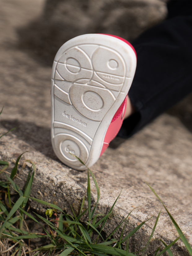 Be Lenka Scoot - dětské barefoot tenisky (kožené, prodyšné, junior)