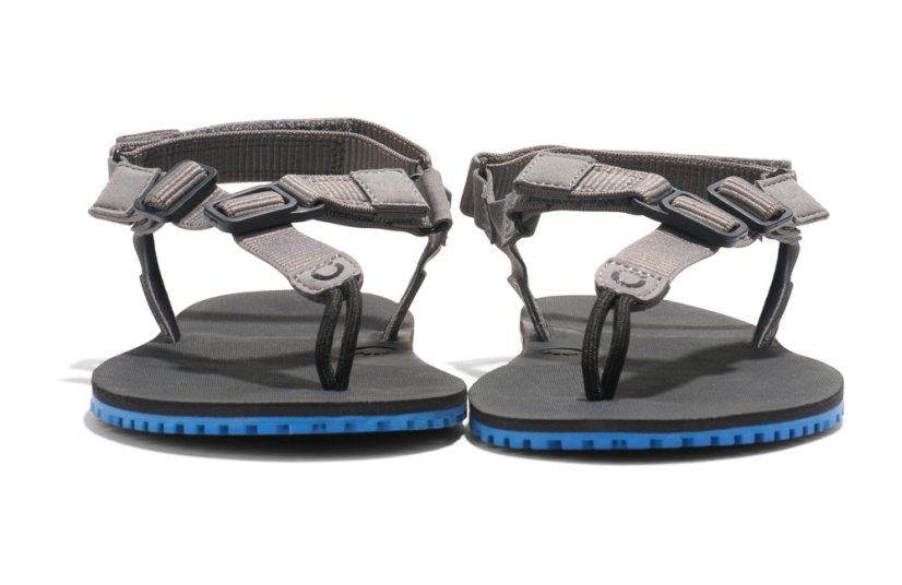 VÝPRODEJ Pánské turistické barefoot sandály Xero Shoes H-Trail - Steel Gray - Barva: Steel Gray Lolite H-Trail Men, Velikost: 48