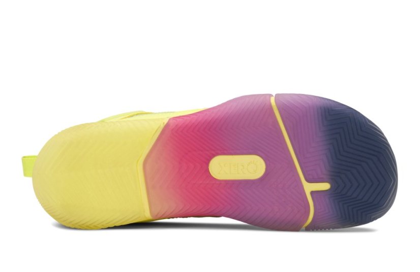Dámské barefoot halové boty Xero Shoes X1 Mid - Sunny Lime