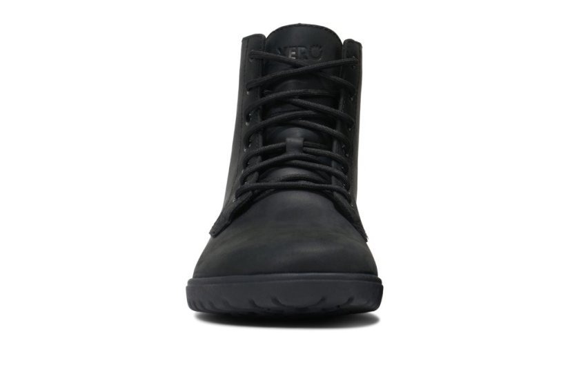 Pánské kožené barefoot kotníkové boty Xero Shoes Denver Leather II - Barva: Black Denver II, Velikost: 39,5