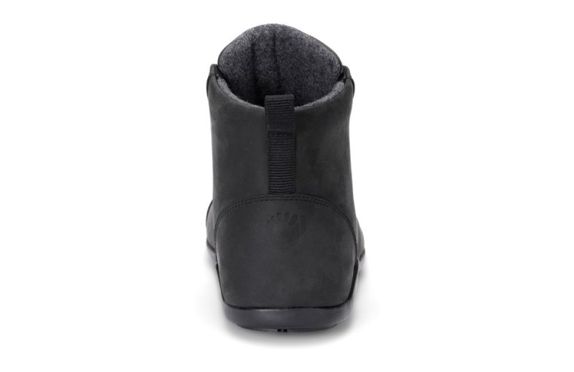 VÝPRODEJ Pánské zateplené kožené barefoot kotníkové boty Xero Shoes Denver - Barva: Black Denver Leather, Velikost: 46