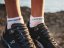 COMPRESSPORT Běžecké ponožky  PRS V4.0 RUN LOW - Barva: Bílá-modrá, Velikost: T1