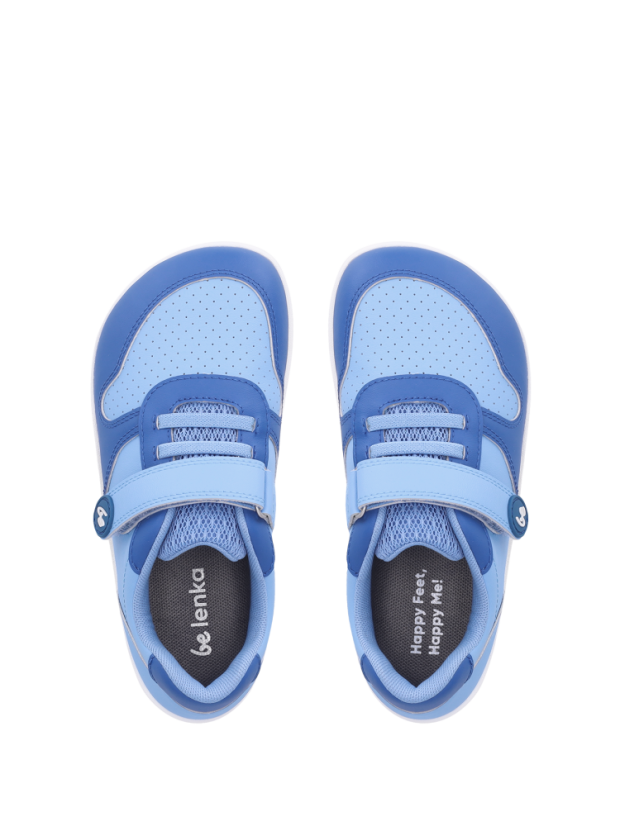 Be Lenka Scoot - dětské barefoot tenisky (kožené, prodyšné, junior)