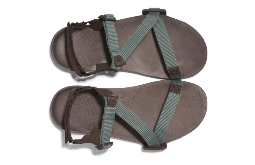 Pánské turistické barefoot sandály Xero Shoes Z-Trail EV - Steel Gray Asphalt - Barva: Steel Gray Asphalt Z-Trail Men, Velikost: 45