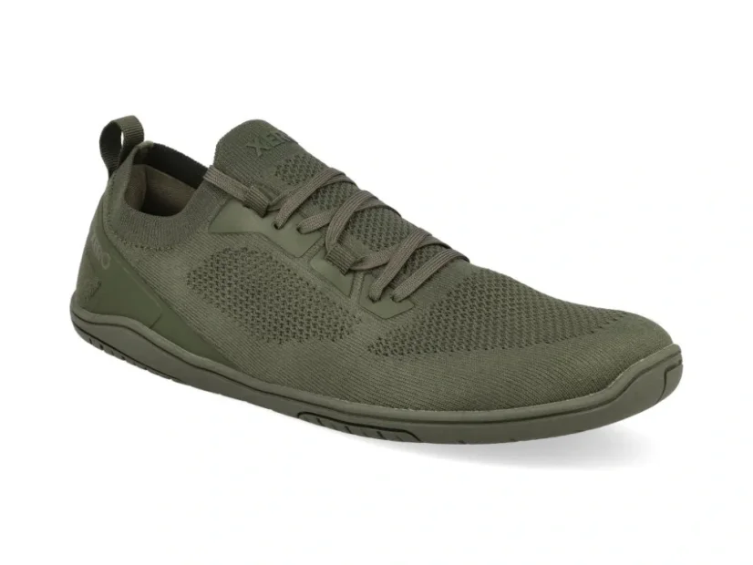 Pánské barefoot tenisky Xero Shoes Nexus Knit - Army Green - Velikost: 45,5