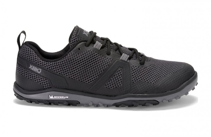 XERO Scrambler Low MAN - pánské trailové a trekové barefoot boty - Barva: Černá, Velikost: 44