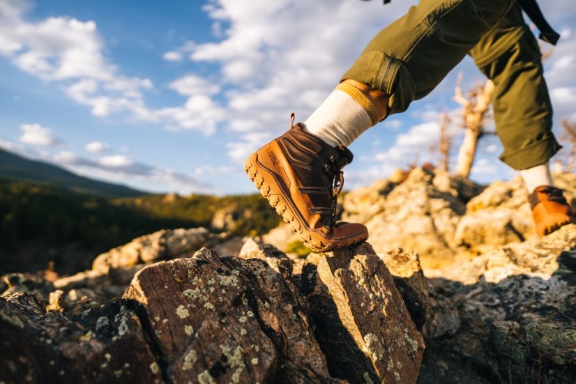 VÝPRODEJ XERO Scrambler Trail Mid WP Men - pánská trailová voděodolná turistická barefoot obuv