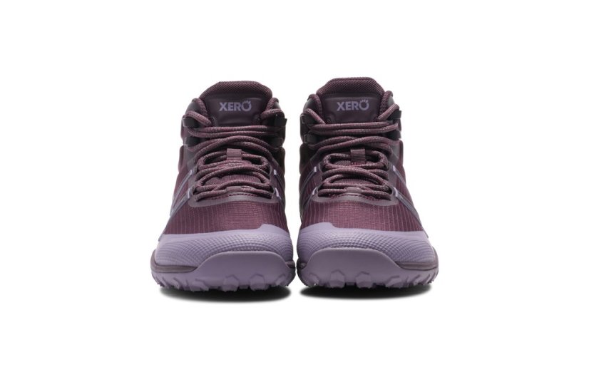 VÝPRODEJ Dámské voděodolné turistické barefoot boty Xero Shoes Scrambler Trail Mid WP