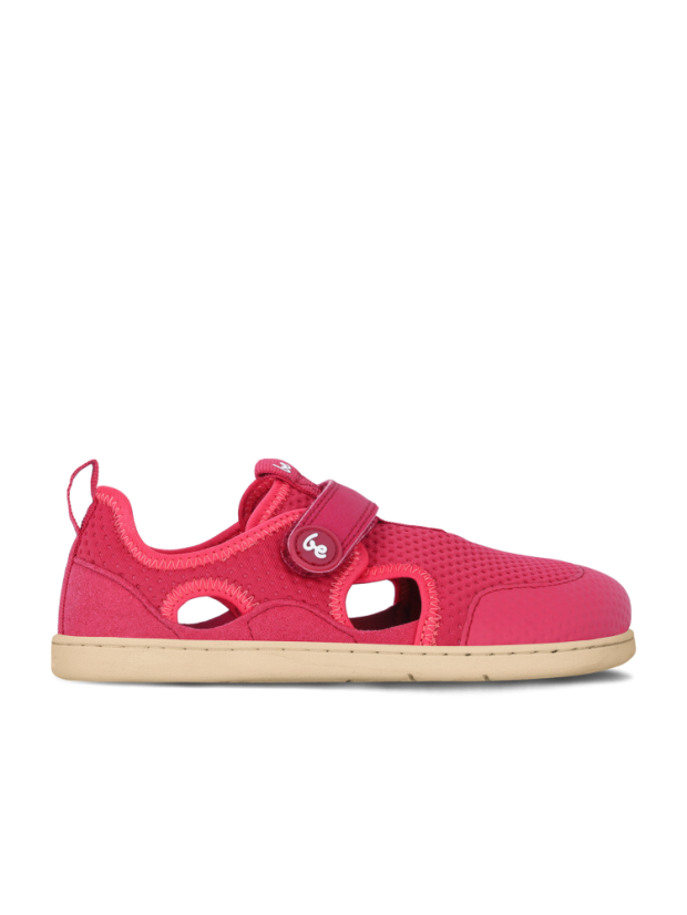 Dětské barefoot sandály Be Lenka Zest - Berry - Barva: Berry Zest, Velikost: 34