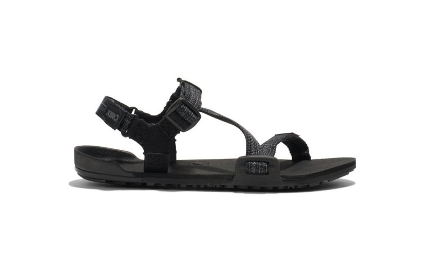Dětské barefoot sandály Xero Shoes Z-Trail Big Kids - Multi Black - Barva: Multi Black Z-Trail kids, Velikost: 31