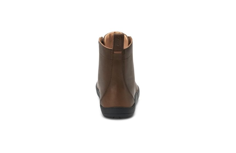 VÝPRODEJ Dámské kožené barefoot kotníkové boty Xero Shoes Breckenridge - Hnědá - Velikost: 37