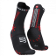 COMPRESSPORT Běžecké ponožky PRS V4.0 TRAIL - Barva: Černá-červená, Velikost: T1
