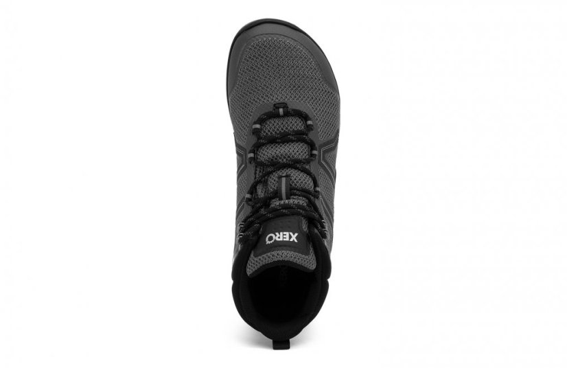 XERO Xcursion Fusion – Pánské turistické barefoot boty s membránou - Barva: Black Titanium, Velikost: 40