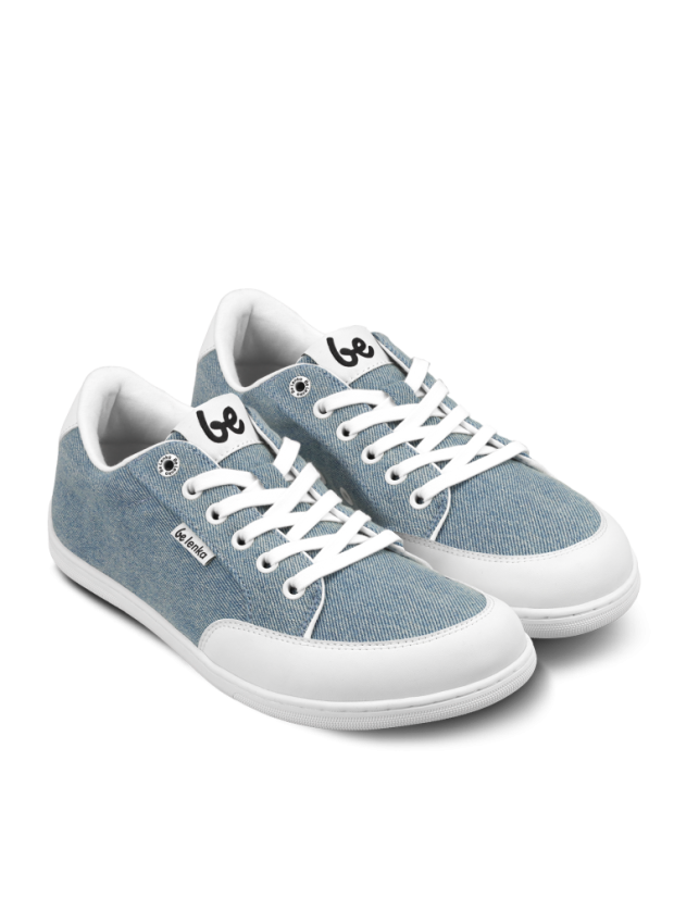Unisex barefoot tenisky Be Lenka Rebound - Denim Light - Barva: Denim Light Blue Rebound, Velikost: 40