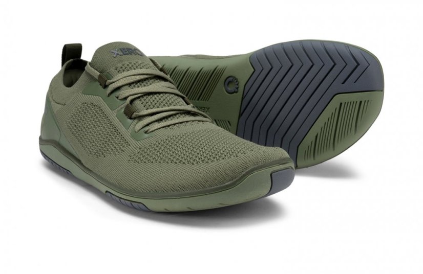 XERO Nexus Knit MEN - pánské sportovní barefoot tenisky pro volný čas - Barva: OLIVE (Nexus), Velikost: 40